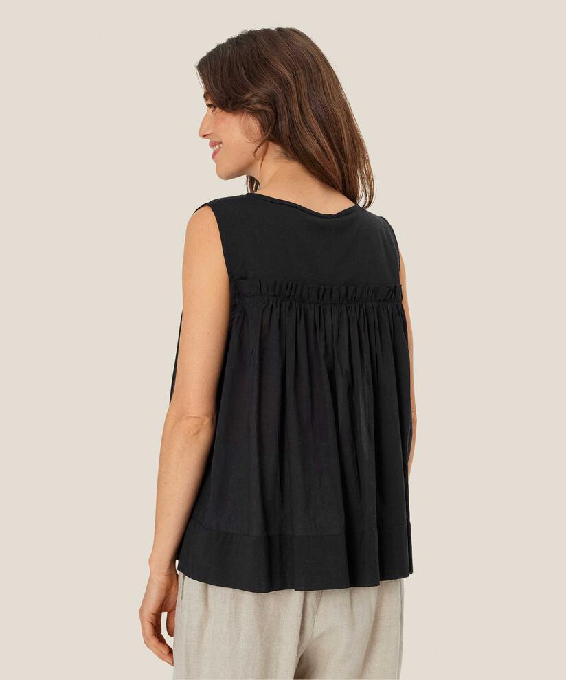 DINA TOP - BLACK