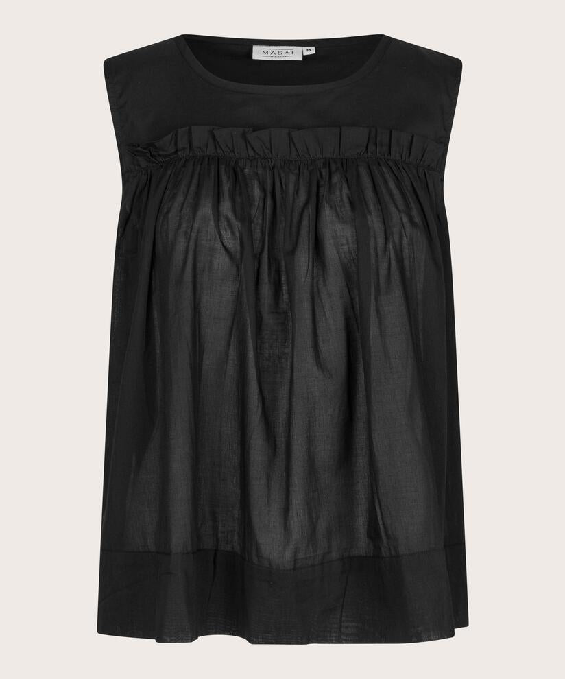 DINA TOP - BLACK