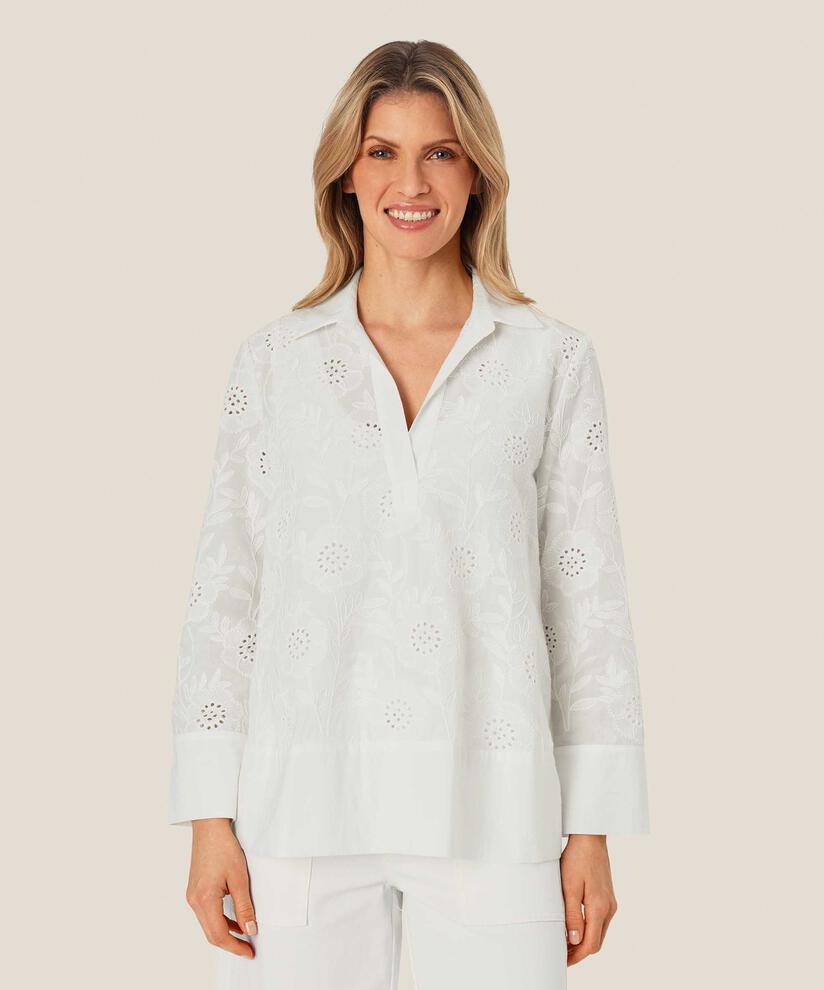 DAEVA BLOUSE - WHITE