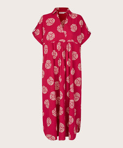 ORSOLA DRESS - PERSIAN RED