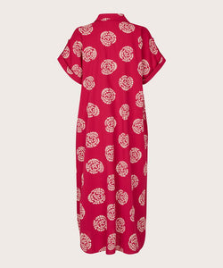 ORSOLA DRESS - PERSIAN RED
