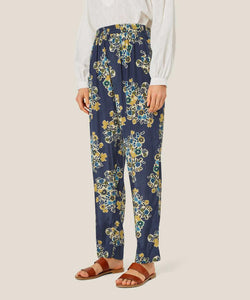 PLESS TROUSERS - MOOD INDIGO