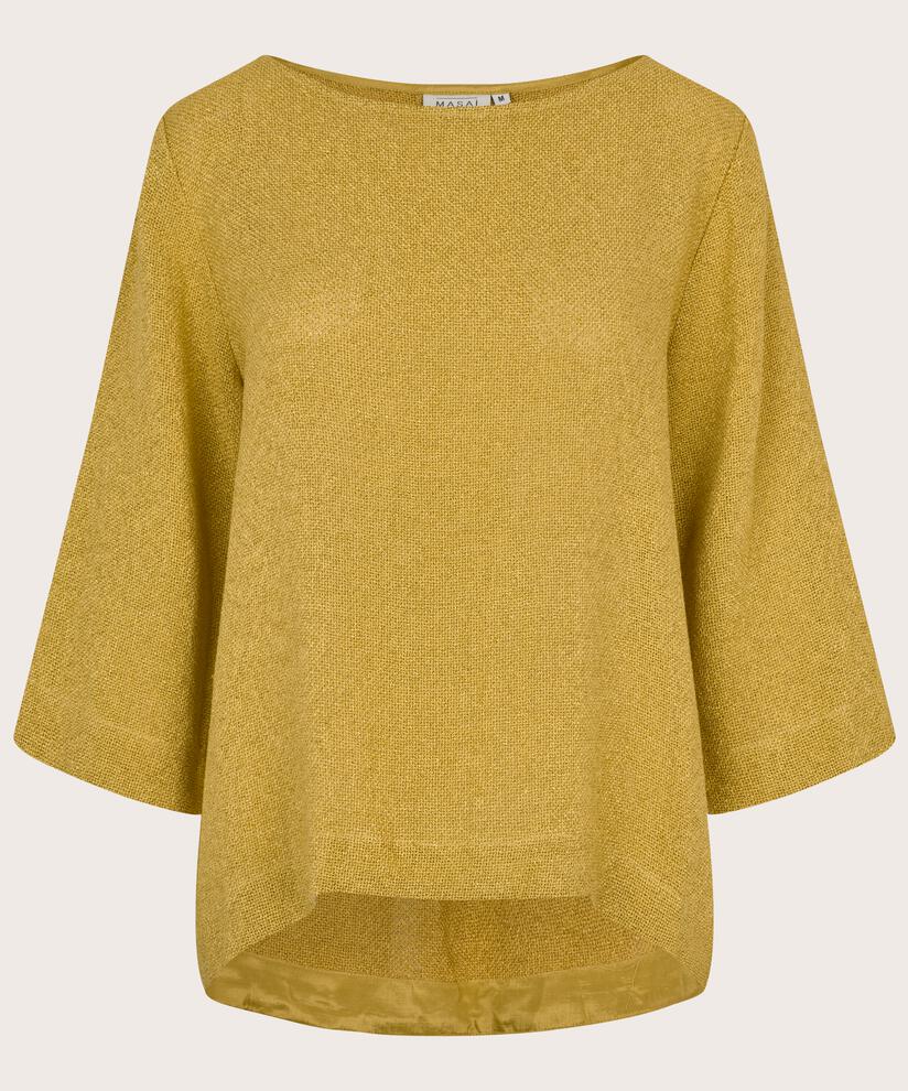 DOVINIA BLOUSE - BURNISH GOLD
