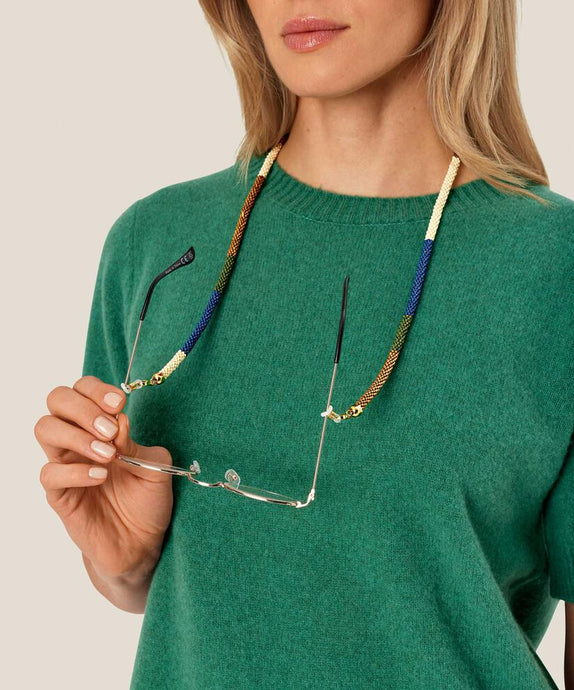 RUHIKA GLASSES CHAIN - FOUR CLOVER