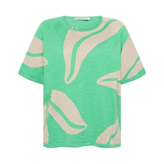 LEVI ECO LEAF LOVE TEE - GREEN