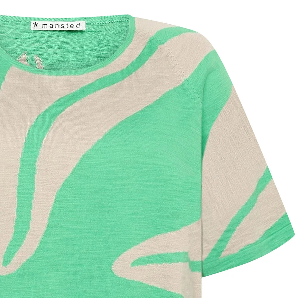 LEVI ECO LEAF LOVE TEE - GREEN