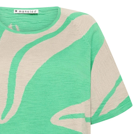 LEVI ECO LEAF LOVE TEE - GREEN