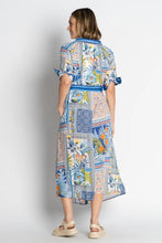 Load image into Gallery viewer, VELORA MIDI DRESS - OCEAN