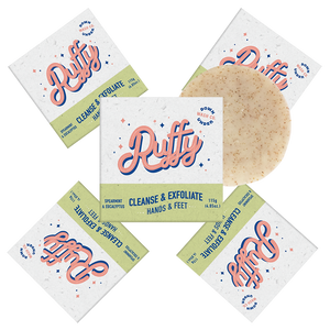 RUFFY CLEANSE & EXFOLIATE - HAND & FEET SOAP BAR