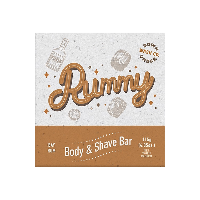 RUMMY BODY & SHAVE SOAP BAR