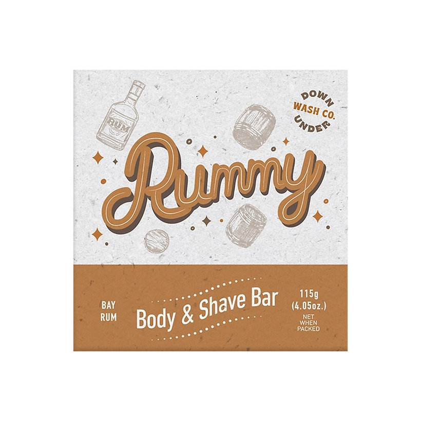 RUMMY BODY & SHAVE SOAP BAR