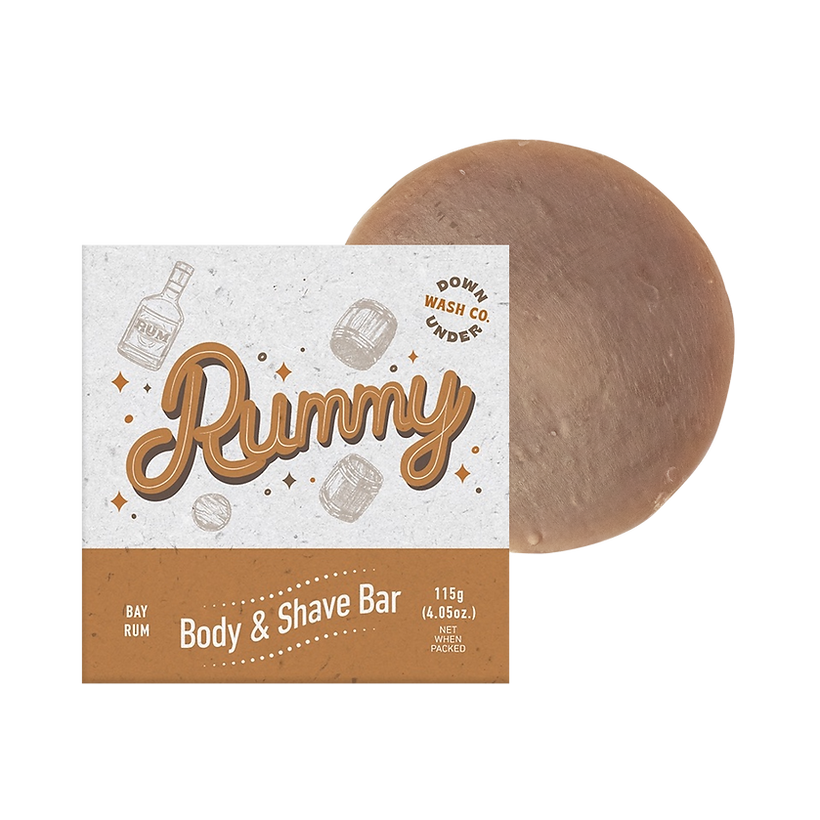 RUMMY BODY & SHAVE SOAP BAR