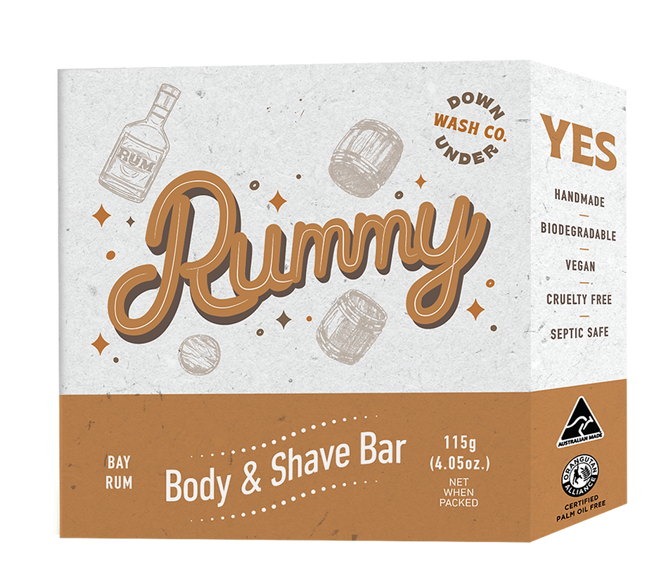 RUMMY BODY & SHAVE SOAP BAR