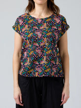 Load image into Gallery viewer, VICKY ROUND NECK TOP - BUTTERFLIES 🦋