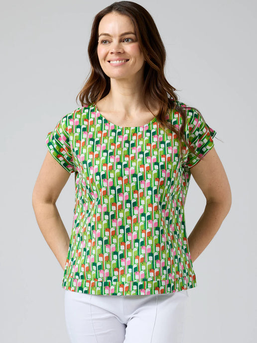VICKY ROUND NECK TOP - BIRDIE🐦