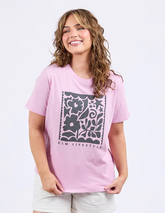 WINONA TEE - DUSK PINK