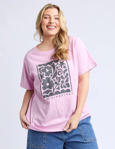 WINONA TEE - DUSK PINK