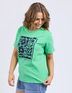 WINONA TEE - SPRING GREEN