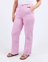 Load image into Gallery viewer, SCALLOP EDGE JEAN - DUSK PINK