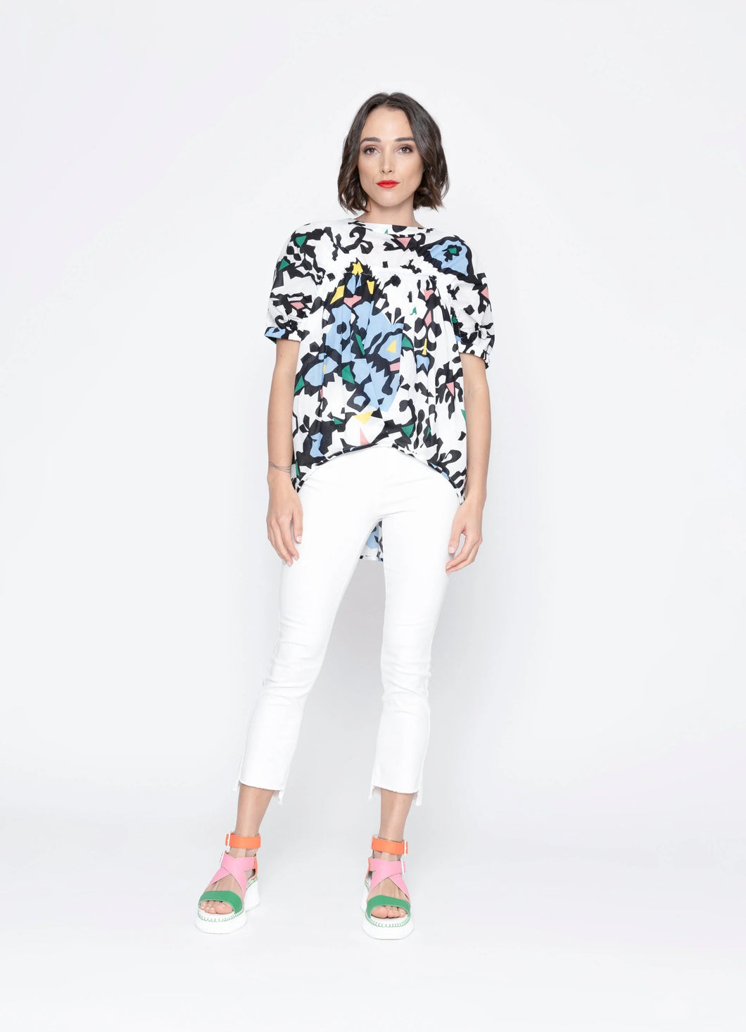 MILES TOP - POP PRINT