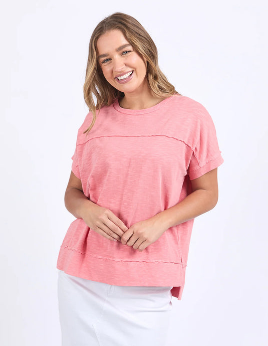 ALLISON TEE - ROSE