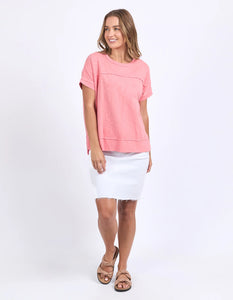 ALLISON TEE - ROSE