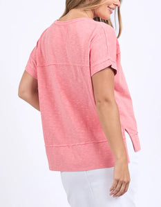 ALLISON TEE - ROSE