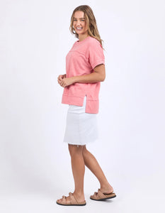 ALLISON TEE - ROSE