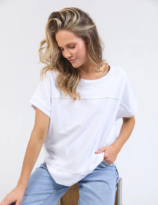 ALLISON TEE - WHITE