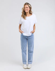 ALLISON TEE - WHITE