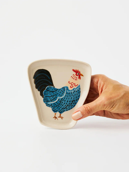COOP WONKY WONKY BARN BLUE PLATE