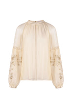 Load image into Gallery viewer, OLIVIANE EMBROIDERED BLOUSE