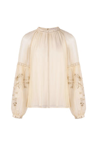 OLIVIANE EMBROIDERED BLOUSE