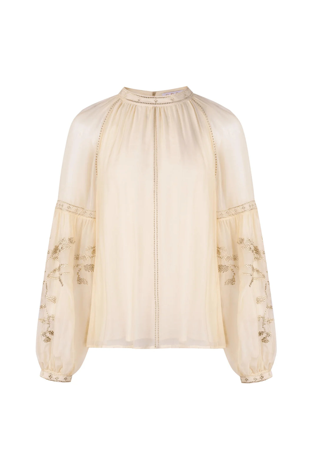 OLIVIANE EMBROIDERED BLOUSE
