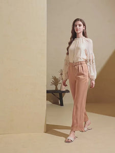 OLIVIANE EMBROIDERED BLOUSE