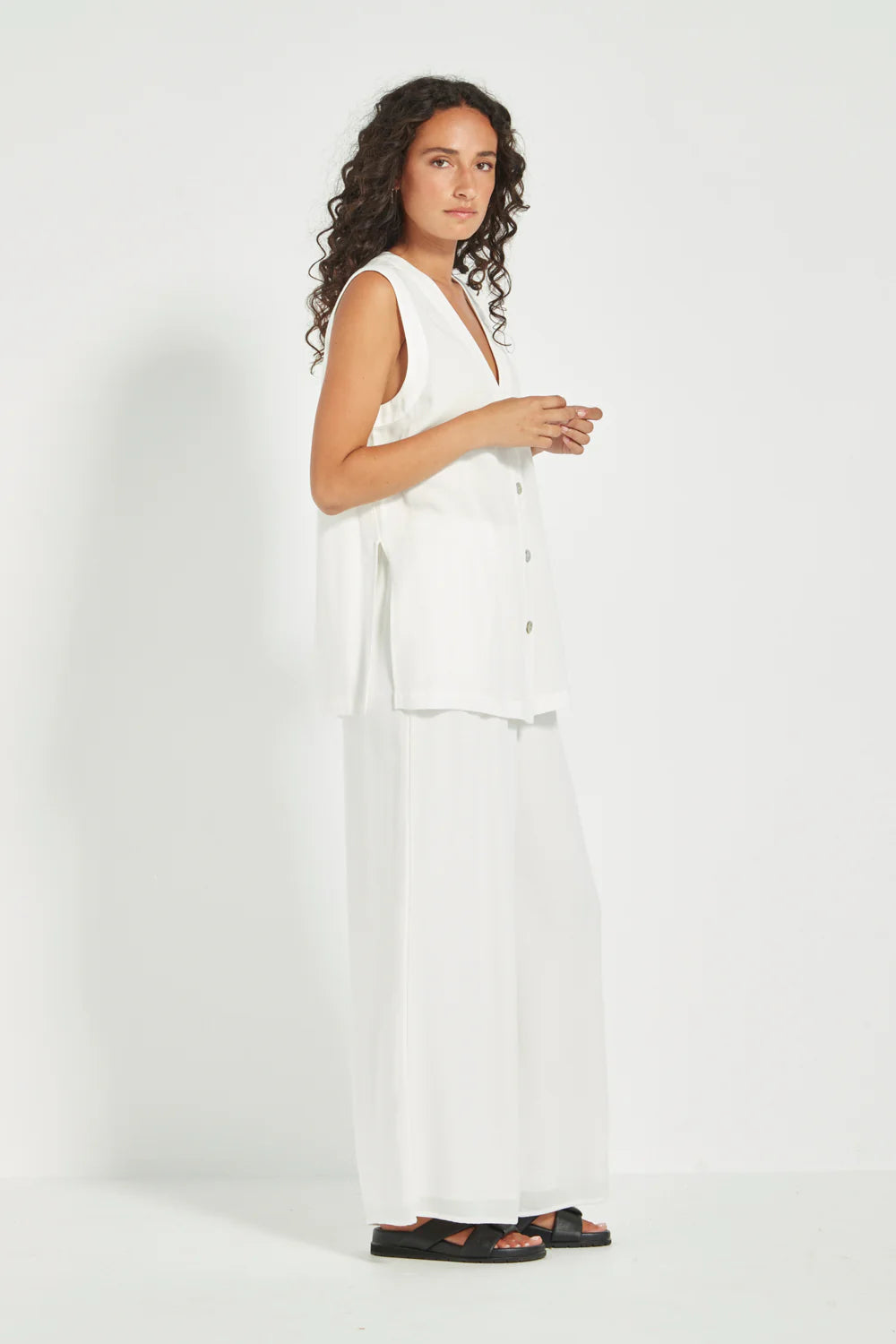 CAYMEN PANT - WHITE