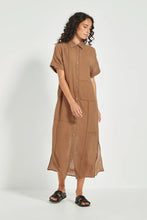 Load image into Gallery viewer, AUBREY DRESS - BARK