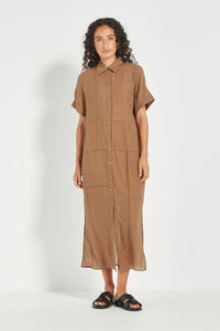 AUBREY DRESS - BARK