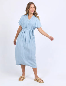 SPIRE DRESS - LIGHT BLUE