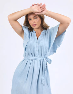 SPIRE DRESS - LIGHT BLUE