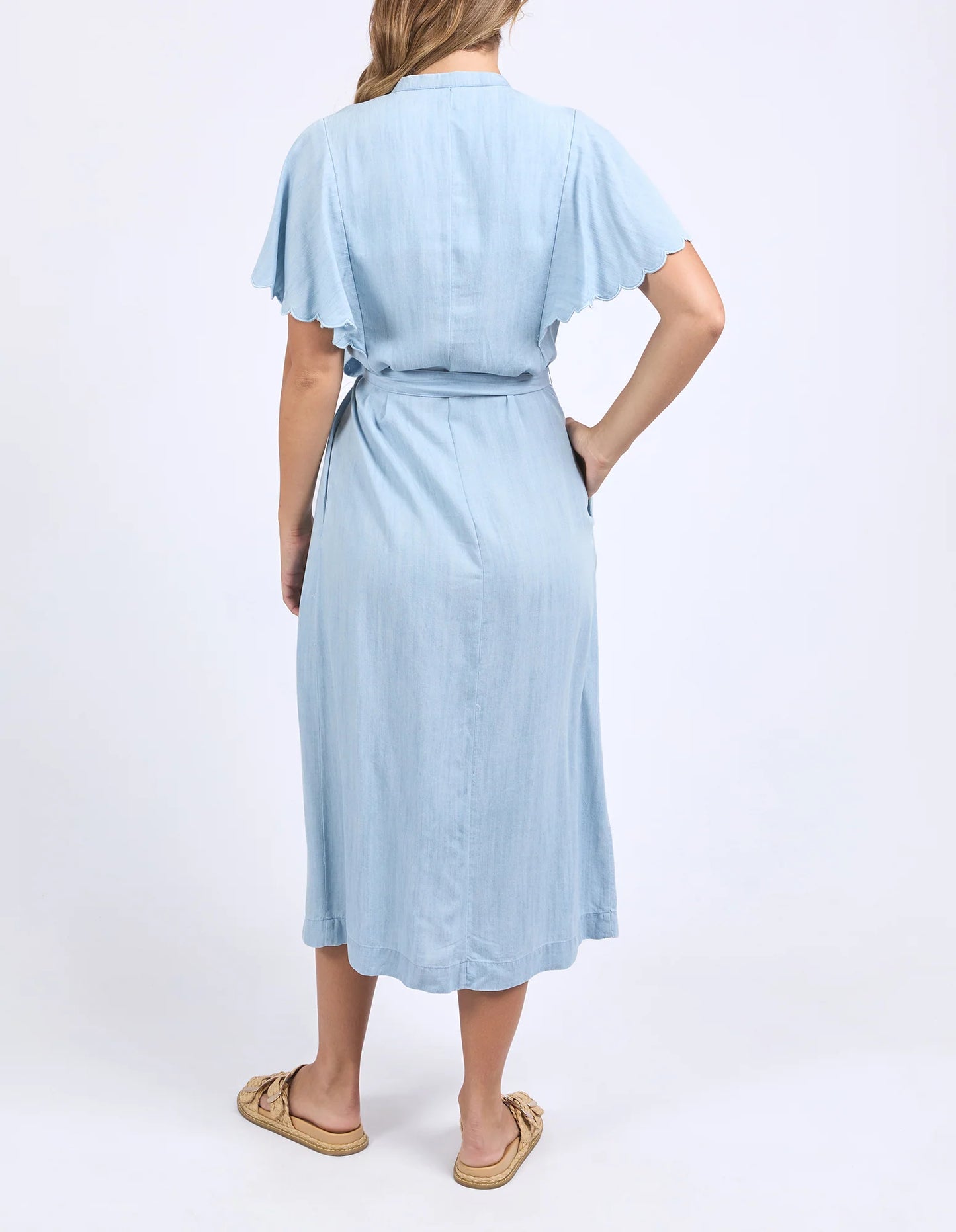 SPIRE DRESS - LIGHT BLUE