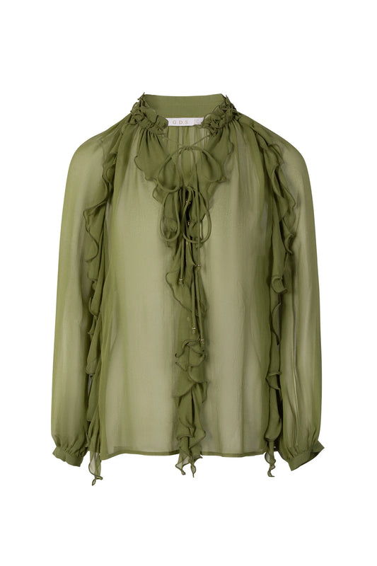 ARABELLA BLOUSE - KHAKI