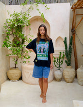 Load image into Gallery viewer, LUCKY STAR TEE - WASHED BLACK