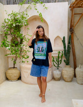 Load image into Gallery viewer, LUCKY STAR TEE - WASHED BLACK
