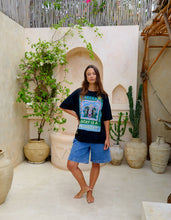 Load image into Gallery viewer, LUCKY STAR TEE - WASHED BLACK