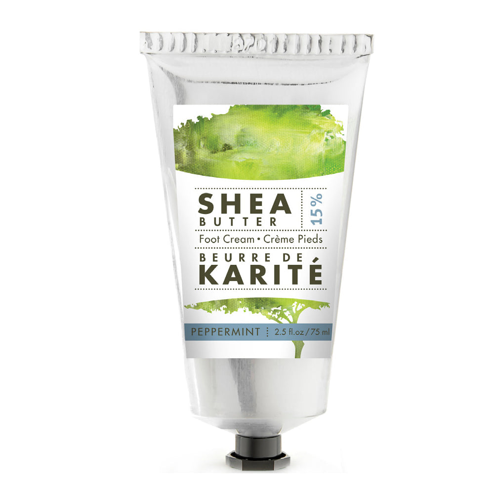 PEPPERMINT FOOT CREAM - SHEA BUTTER