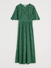 Load image into Gallery viewer, CHATEAUX DRESS - BUD FLOWER DARK FOLIAGE