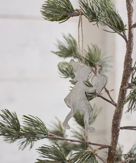 HANGING GIRL ASH GREY