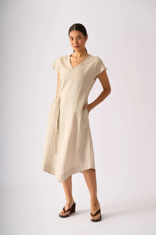 POINT OF VIEW DRESS - SAND