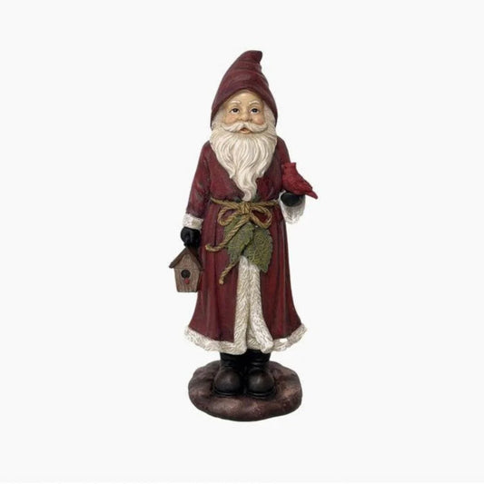 TRADITIONAL SANTA WITH BIRD